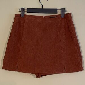 Corduroy Skort
